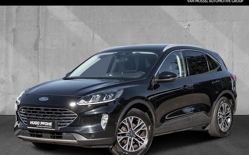 Schwarz Gebraucht 2021 Ford Kuga Titanium SUV | 17.750 € (Superpreis) - Bild 1/4