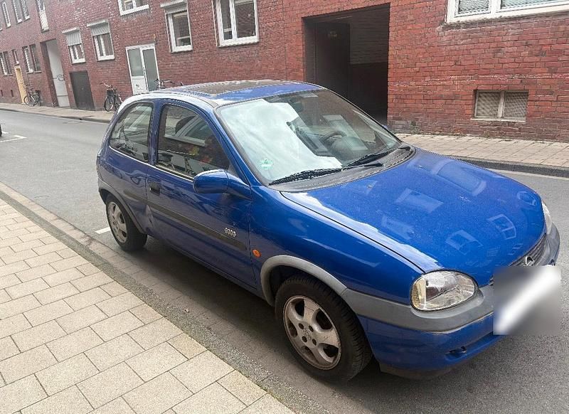 Gebraucht Opel Corsa 54 PS (39 kW) 2000 Blau Kleinwagen