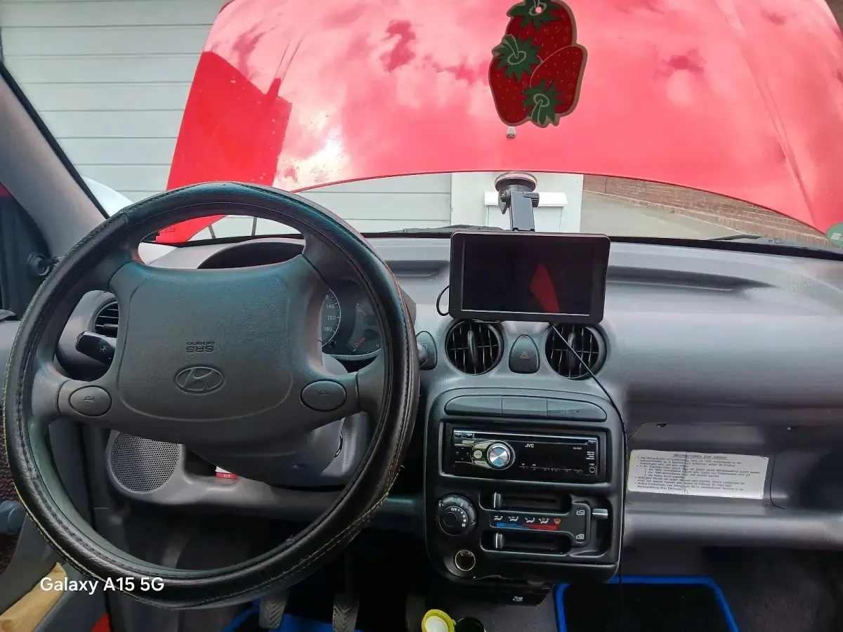 Gebraucht Hyundai Atos Prime 63 PS (46 kW) 2007 Rot Kleinwagen