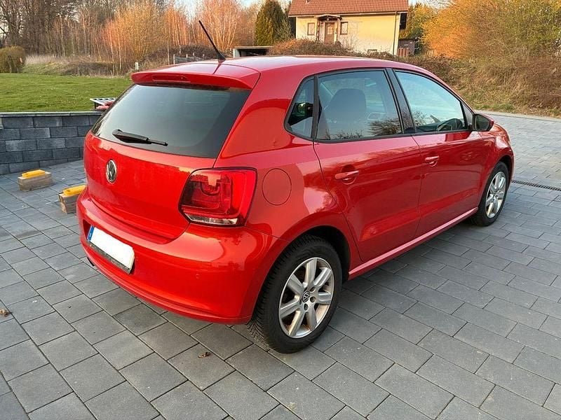 Gebraucht VW Polo Highline 105 PS (77 kW) 2011 Orange Kleinwagen