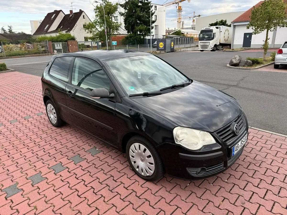 Gebraucht VW Polo 2007 Schwarz Kleinwagen