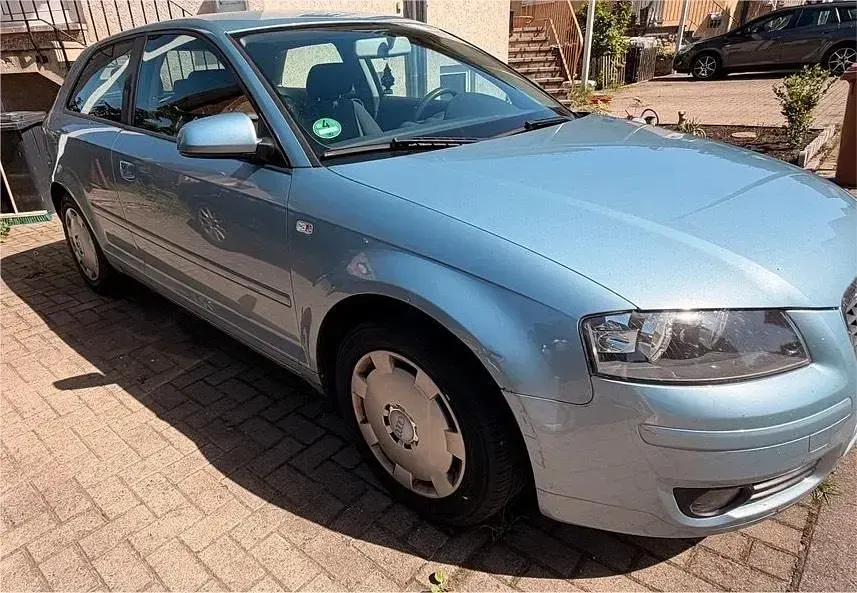 Gebraucht Audi A3 102 PS (75 kW) 2007 Blau Kleinwagen