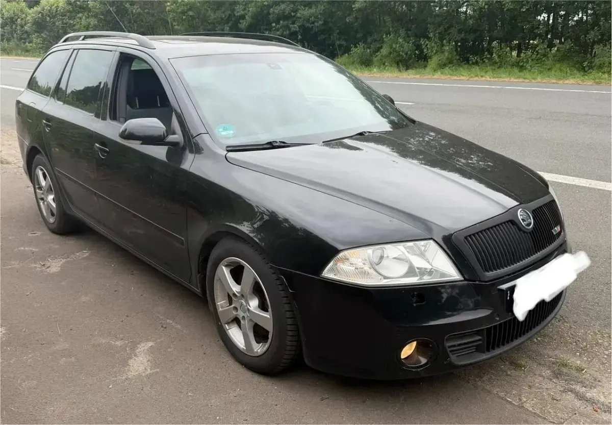 Gebraucht Skoda Octavia RS 170 PS (125 kW) 2008 Schwarz Kombi
