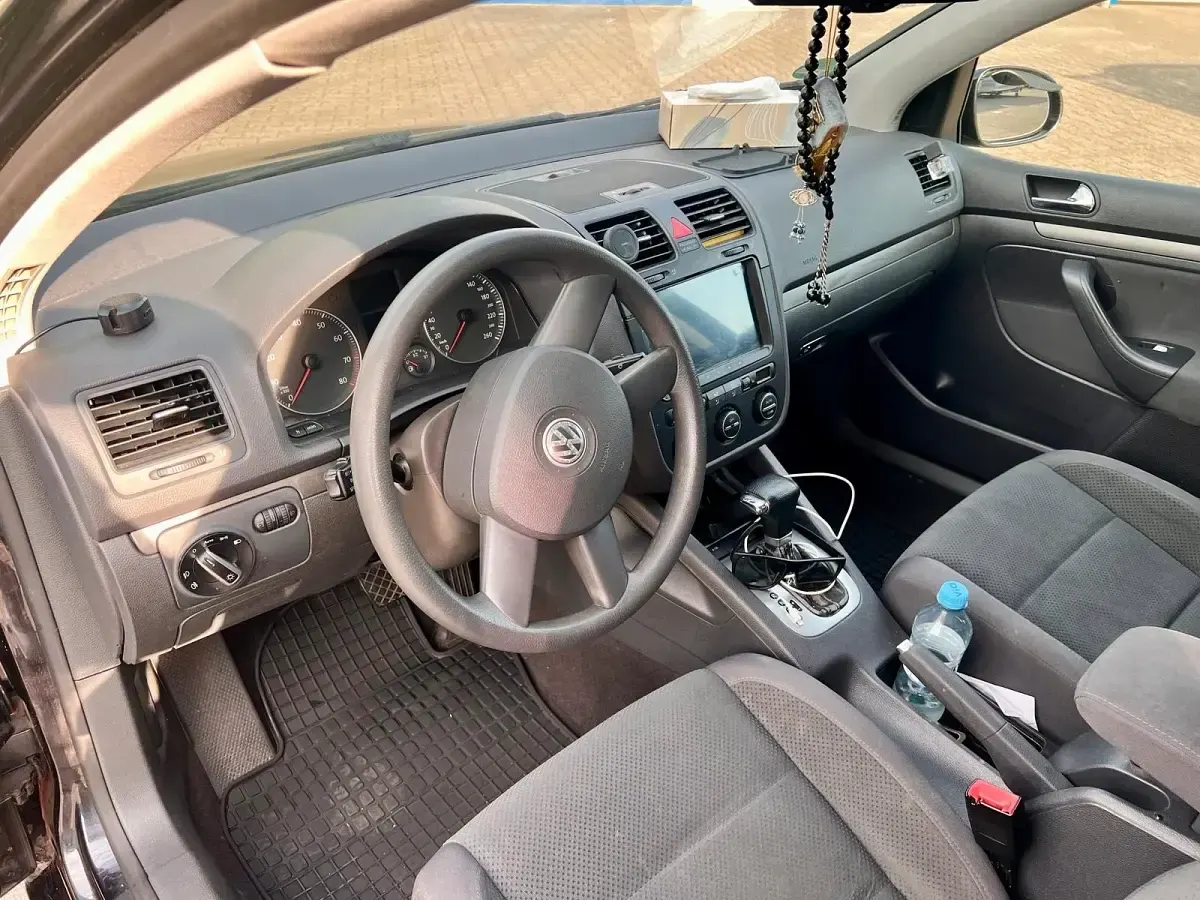 Gebraucht VW Golf V 2006 Schwarz Kleinwagen