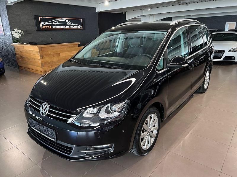 Gebraucht VW Sharan Highline 200 PS (147 kW) 2015 Schwarz Van / Kleinbus