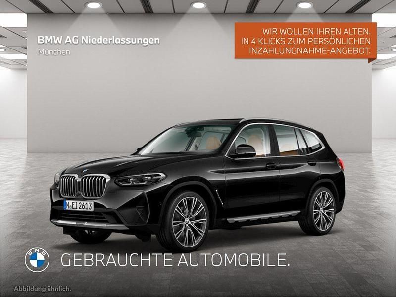 Schwarz Gebraucht 2022 BMW X3 Sport Line SUV | 36.870 € (Superpreis) - Bild 1/4