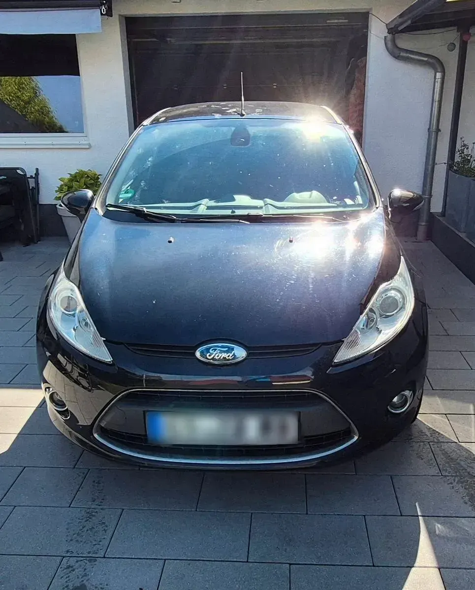 Gebraucht Ford Fiesta Titanium 97 PS (71 kW) 2009 Schwarz Limousine