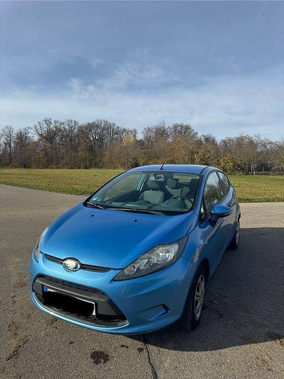 Blau Gebraucht 2009 Ford Fiesta Limousine | 3.350 € (Fairer Preis) - Bild 1/4