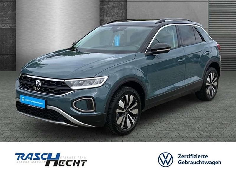 Petroleum blue metallic Gebraucht 2024 VW T-Roc Move SUV | 27.830 € (Fairer Preis) - Bild 1/4