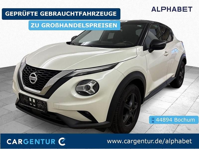 Pearl white pearleffekt/ dach Gebraucht 2021 Nissan Juke Enigma SUV | 15.790 € (Guter Preis) - Bild 1/2