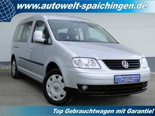 Gebraucht VW Caddy Maxi Life 105 PS (77 kW) 2008 Silber metallic Van / Kleinbus