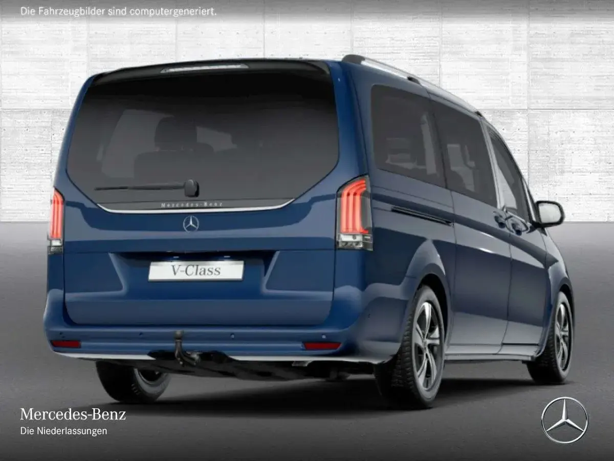 Gebraucht Mercedes V220 Style 163 PS (119 kW) 2025 Blau Van / Kleinbus