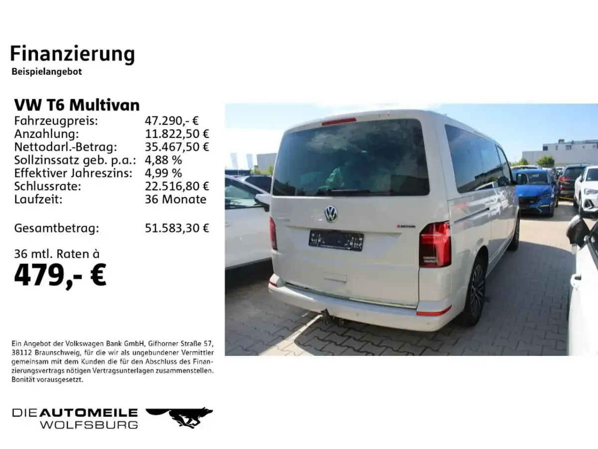 Gebraucht VW Multivan Generation Six 204 PS (150 kW) 2021 Ascotgrau Van / Kleinbus