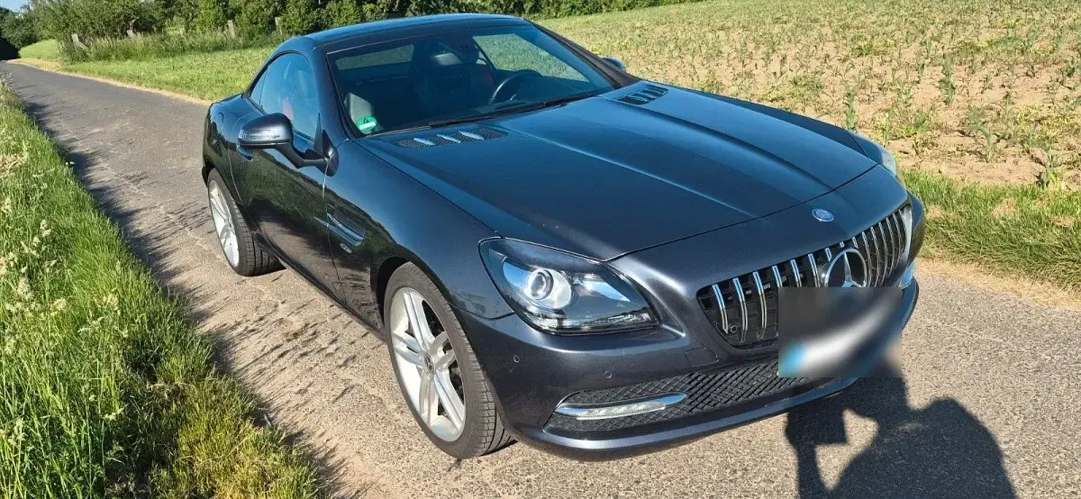 Gebraucht Mercedes SLK200 AMG 184 PS (135 kW) 2013 Grau Cabrio