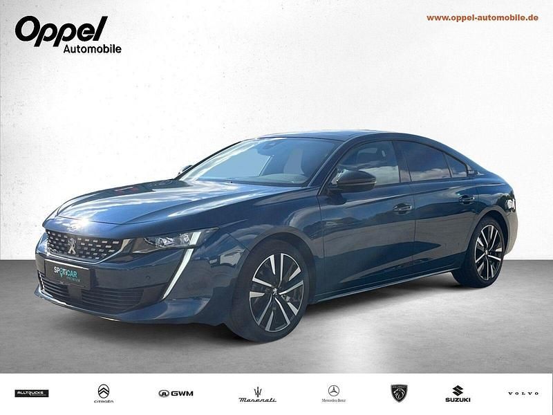 Lackierung blau celebes/typ aussenverkleidung metalliclackierung Gebraucht 2021 Peugeot 508 Allure Limousine | 21.999 € (Fairer Preis) - Bild 1/3