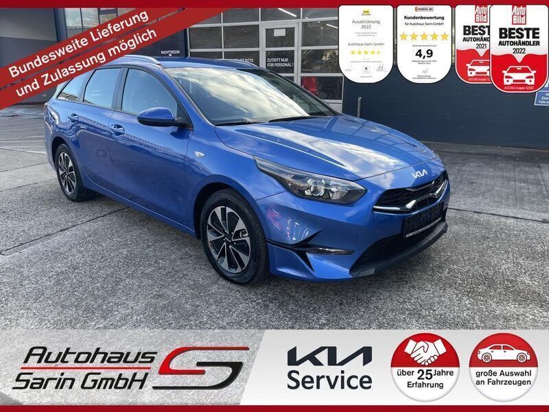 Blau Neu 2024 Kia Ceed Sportswagon 2 Kombi | 23.999 € (Superpreis) - Bild 1/4