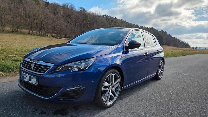 Blau Gebraucht 2015 Peugeot 308 GTi Limousine | 11.050 € (Superpreis) - Bild 1/4