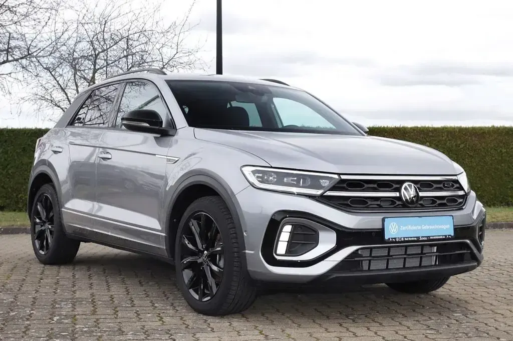 Gebraucht VW T-Roc R-line 150 PS (110 kW) 2024 Silber SUV