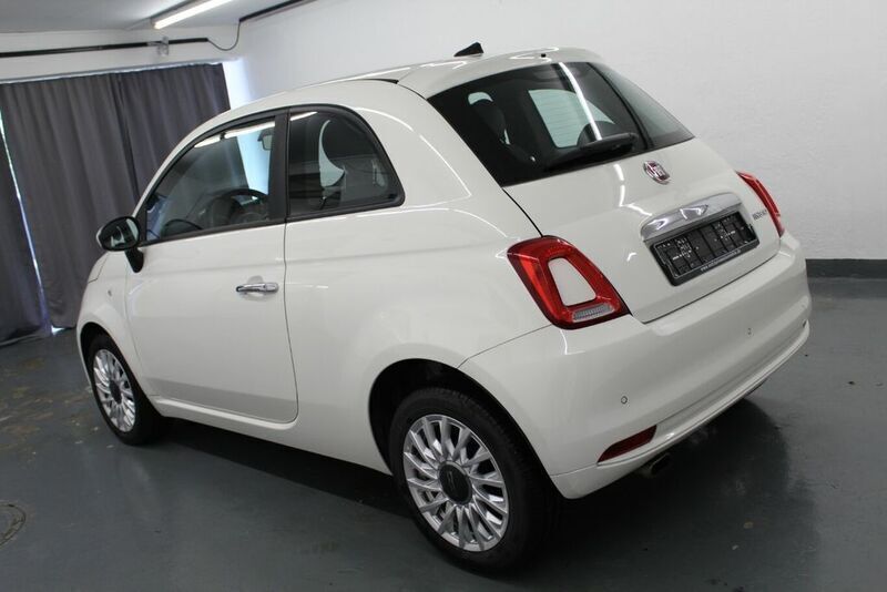 Gelato weiss Gebraucht 2021 Fiat 500 Lounge Kleinwagen | 12.498 € (Fairer Preis) - Bild 1/4