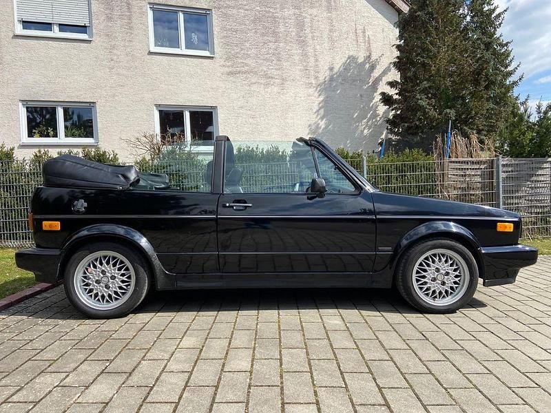 Gebraucht VW Golf Cabriolet Karmann 95 PS (69 kW) 1990 Schwarz Cabrio