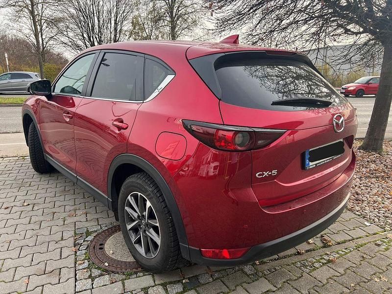 Gebraucht Mazda CX-5 184 PS (135 kW) 2021 Rot SUV