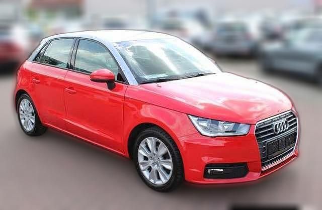 Rot metallic Gebraucht 2018 Audi A1 Sportback Sport Kleinwagen | 15.110 € (Guter Preis) - Bild 1/4