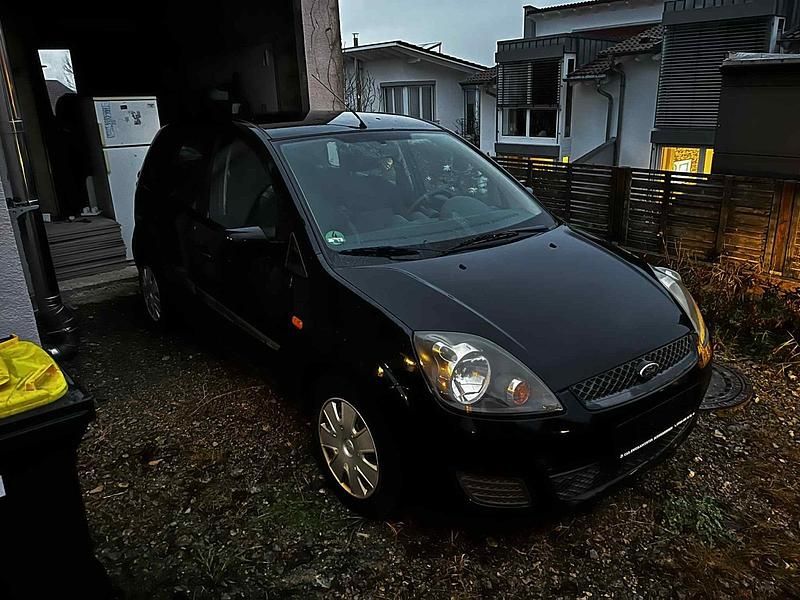 Schwarz Gebraucht 2007 Ford Fiesta Limousine | 290 € (Superpreis) - Bild 1/4