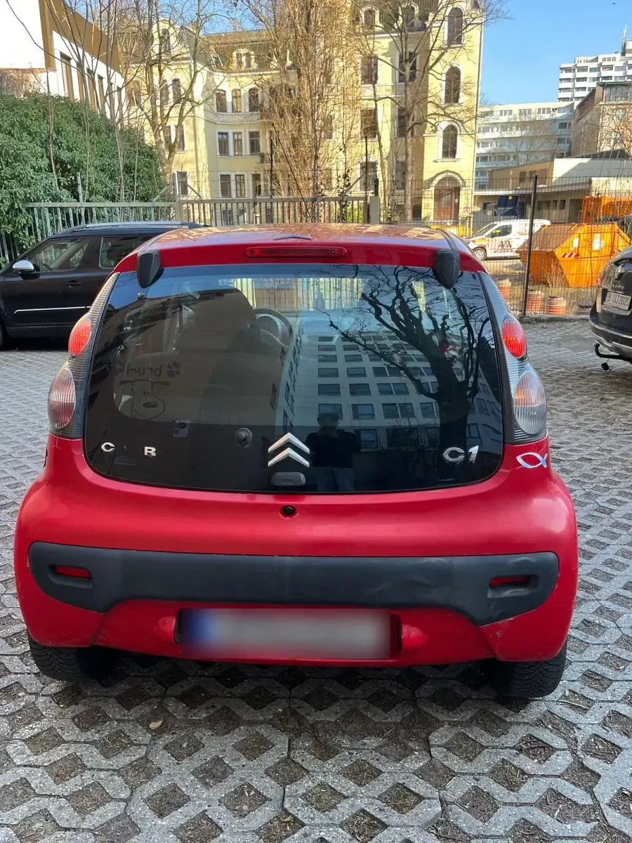 Gebraucht Citroën C1 68 PS (50 kW) 2008 Rot Kleinwagen