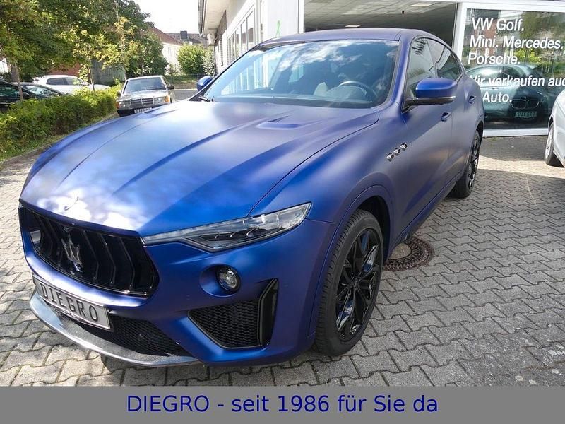 Blu emozione matt Gebraucht 2021 Maserati Levante SUV | 89.950 € (Guter Preis) - Bild 1/4