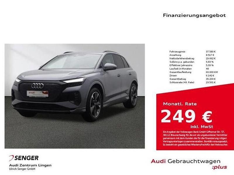 Kieselgrau Gebraucht 2023 Audi Q4 e-tron Ambiente SUV | 37.580 € (Fairer Preis) - Bild 1/3