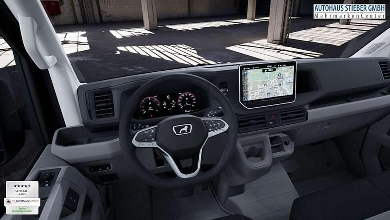 Neu MAN TGE 177 PS (130 kW) 2025 Rot Van