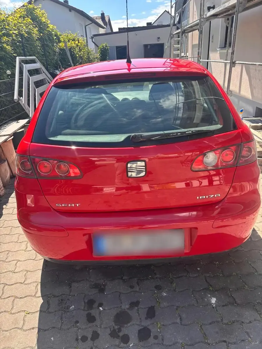 Gebraucht Seat Ibiza 75 PS (55 kW) 2005 Rot Kleinwagen
