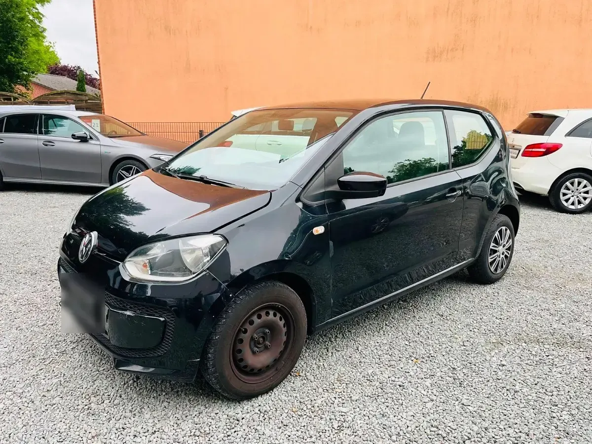Gebraucht VW up! 60 PS (44 kW) 2015 Schwarz Kleinwagen
