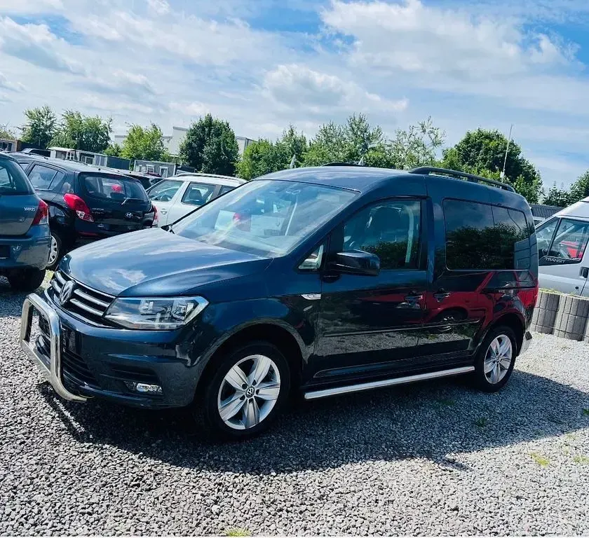 Gebraucht VW Caddy Comfortline 150 PS (110 kW) 2016 Blau Van / Kleinbus