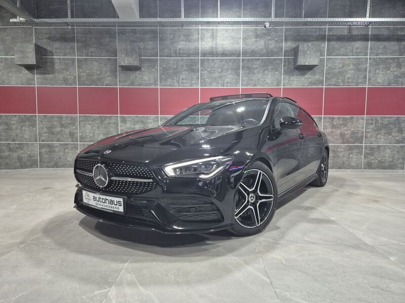 Schwarz Gebraucht 2020 Mercedes CLA220 Shooting Brake AMG Kombi | 31.990 € (Etwas zu teuer) - Bild 1/4