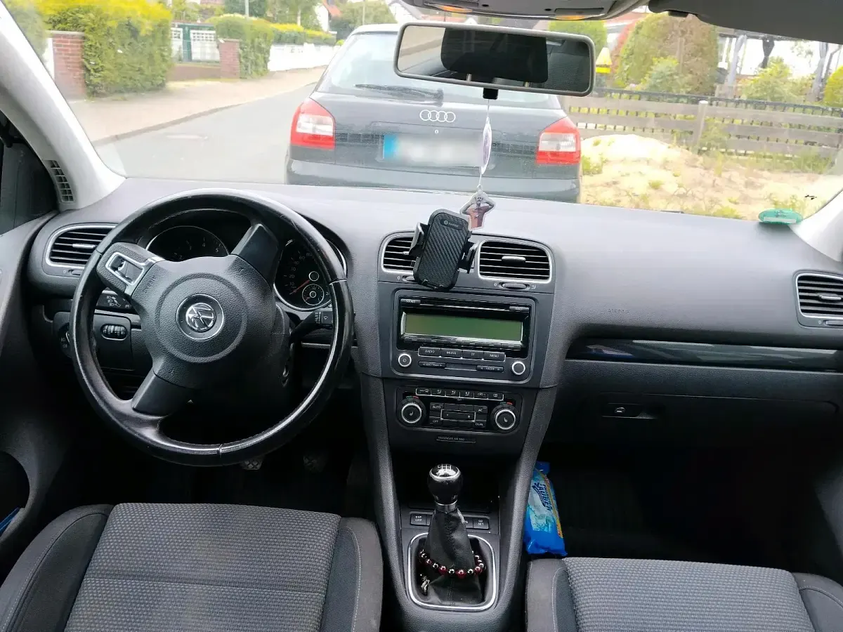 Gebraucht VW Golf VI 122 PS (89 kW) 2009 Schwarz Kleinwagen