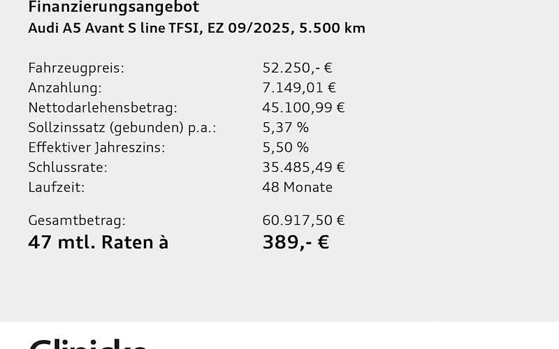 Gebraucht Audi A5 Ambiente 204 PS (150 kW) 2025 Blau Coupé