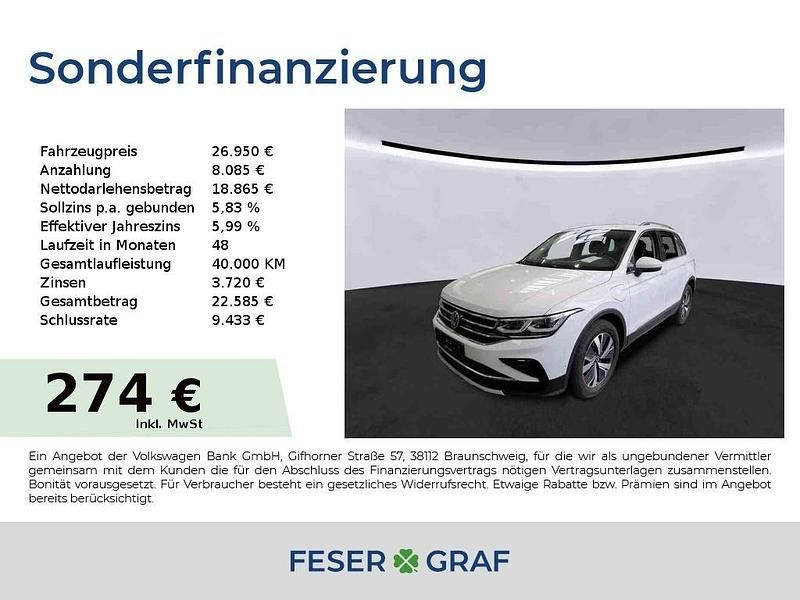 Gebraucht VW Tiguan Elegance 245 PS (180 kW) 2023 Pure white SUV
