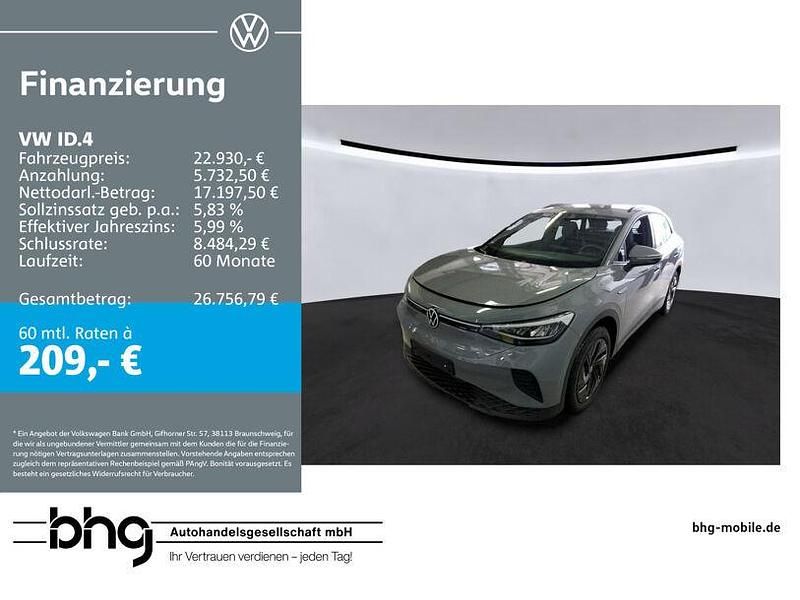 Gebraucht VW ID.4 Pure 108 kW (148 PS) 2023 Grau SUV