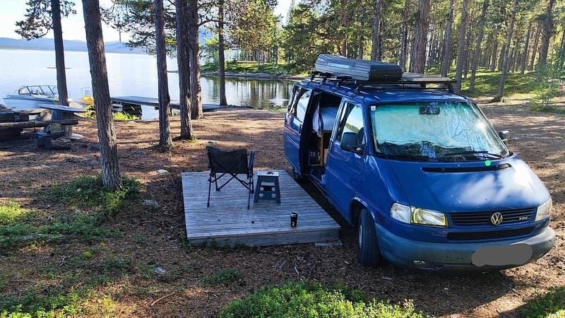 Blau Gebraucht 2002 VW Caravelle Van / Kleinbus | 4.500 € (Superpreis) - Bild 1/4