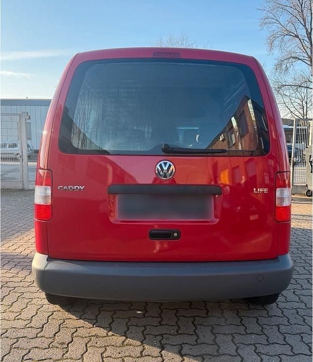 Gebraucht VW Caddy Life 102 PS (75 kW) 2009 Rot Van / Kleinbus