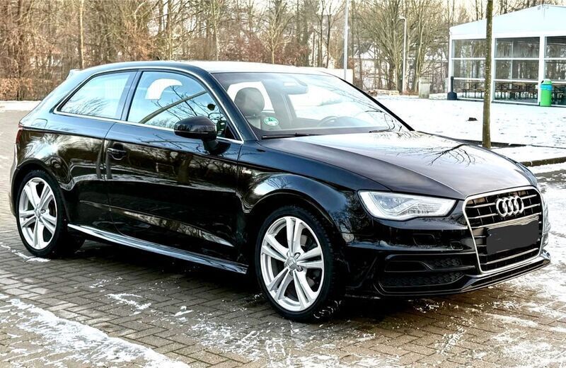 Schwarz Gebraucht 2015 Audi A3 S-Line Limousine | 14.750 € (Teuer) - Bild 1/4