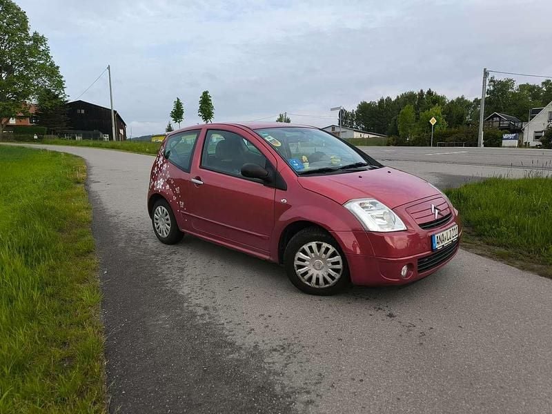 Gebraucht Citroën C2 Advance 60 PS (44 kW) 2008 Rot Kleinwagen