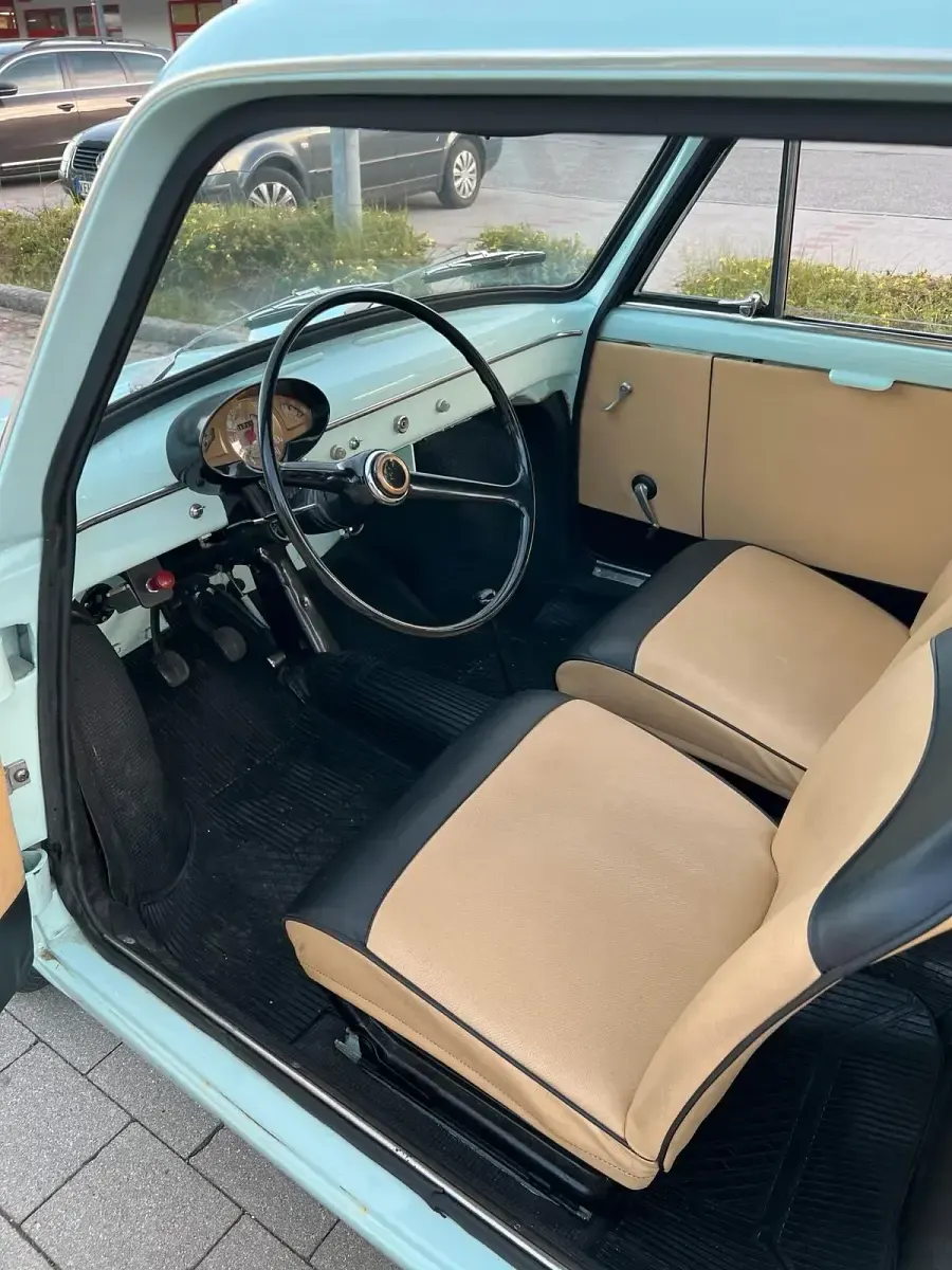 Gebraucht Autobianchi Bianchina 18 PS (13 kW) 1960 Blau Kleinwagen