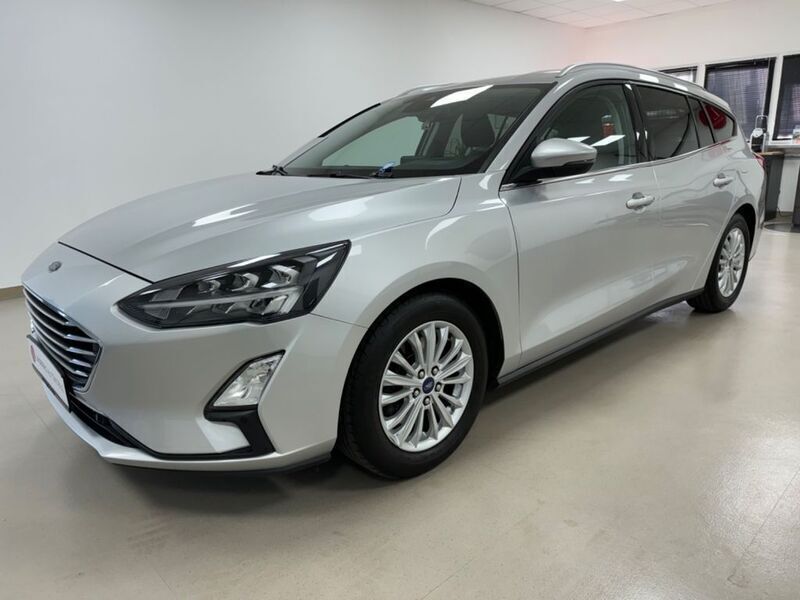 Silber Gebraucht 2020 Ford Focus Titanium Kombi | 12.990 € (Etwas zu teuer) - Bild 1/3