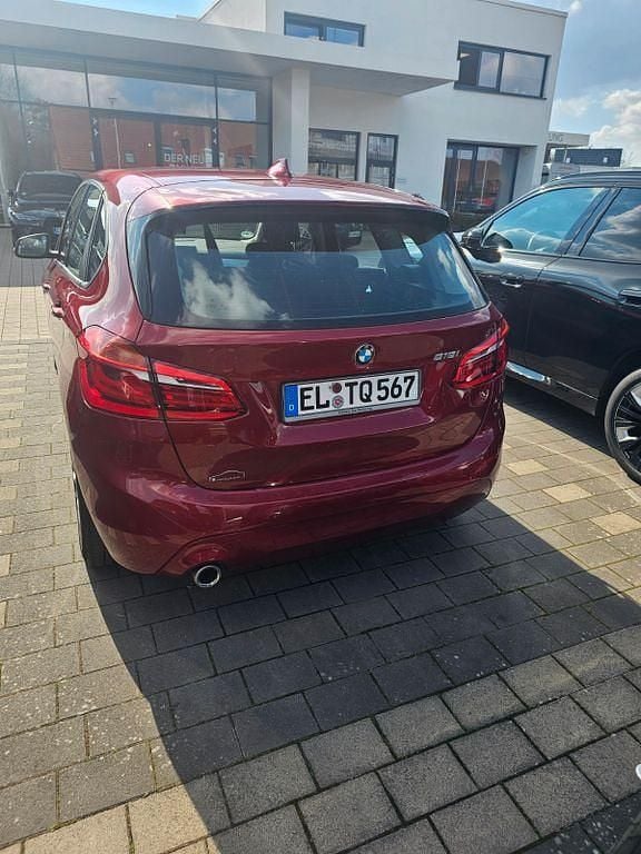 Brugt BMW 218 Active Tourer 140 HK (102 kW) 2018 Rød MPV