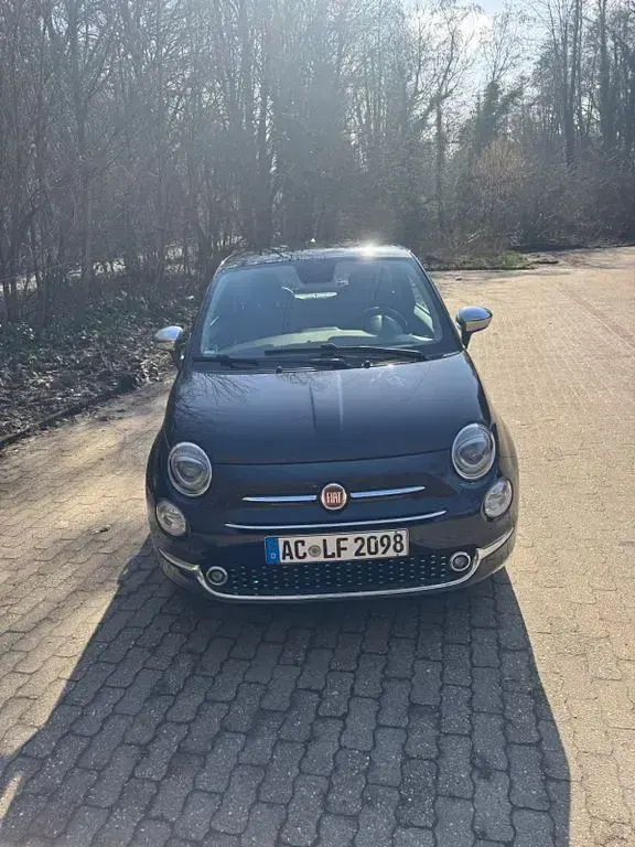 Gebraucht Fiat 500 Mirror 69 PS (50 kW) 2018 Schwarz Kleinwagen