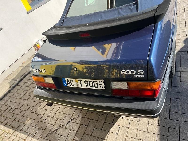 Gebraucht Saab 900 Cabriolet 141 PS (103 kW) 1993 Blau Cabrio