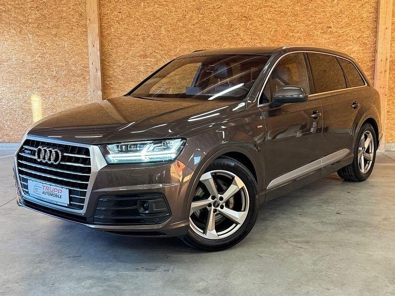 Braun Gebraucht 2017 Audi Q7 S-Line SUV | 36.900 € (Fairer Preis) - Bild 1/4