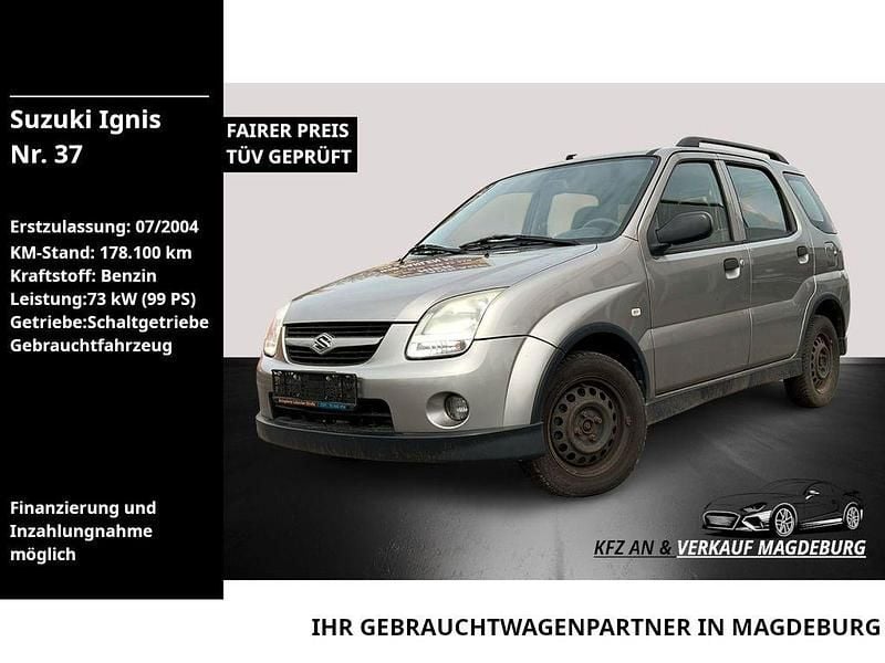 Grau Gebraucht 2004 Suzuki Ignis Comfort Kleinwagen | 790 € (Superpreis) - Bild 1/4